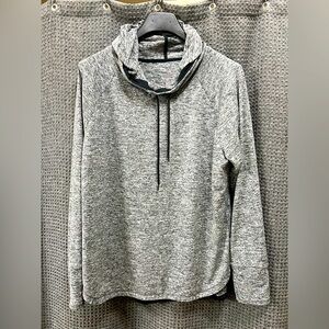 Tangerine Serene Heather Gray Hoodie Size XL